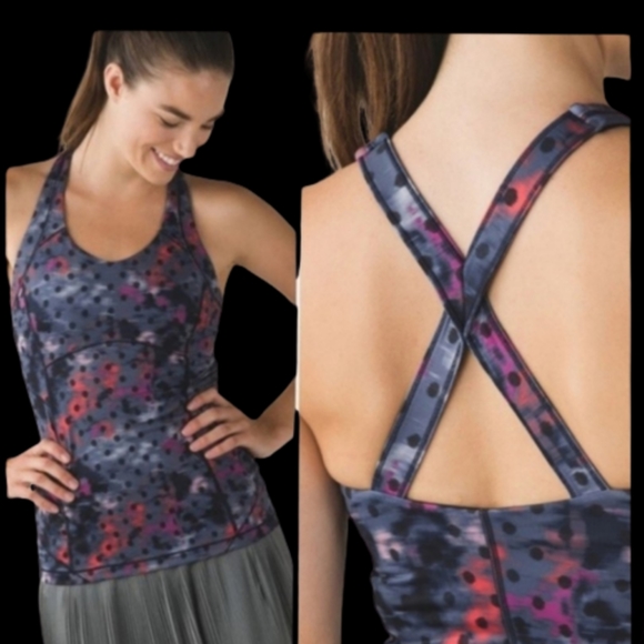 lululemon athletica Tops - Lululemon Kanto Catch Me Active Wear Yoga Running Tank Fitness